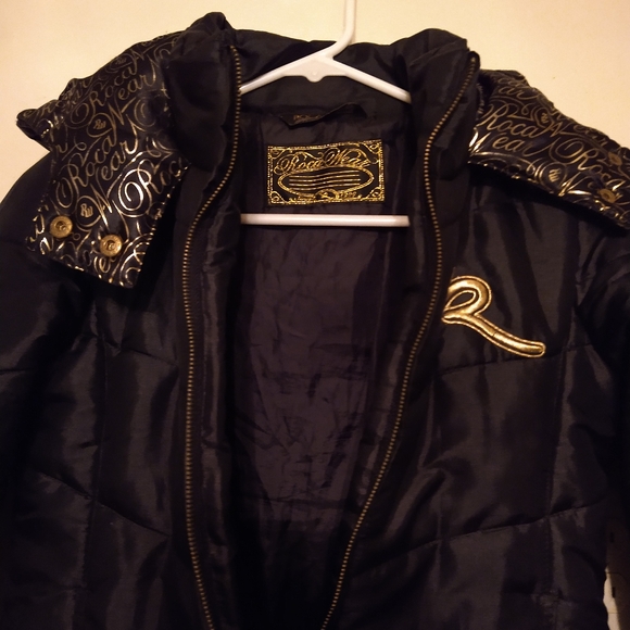 Like New Long Rocawear Puffer Coat - Picture 7 of 9